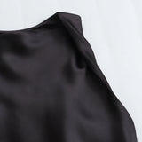 Luxe Satin Midi Elegance Dress
