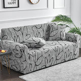 Flower Printed Elastic Sofa Cover
