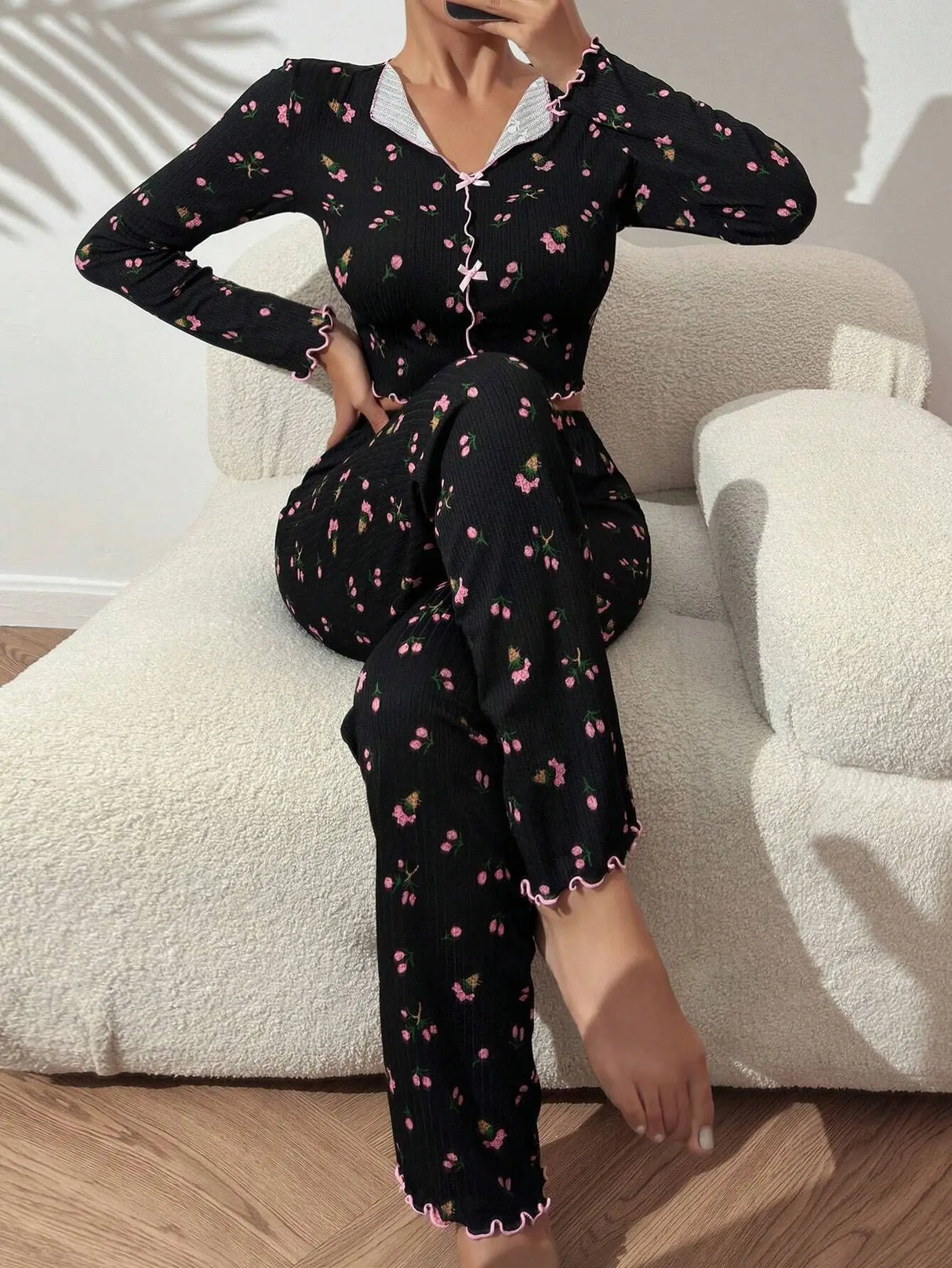 Women’s Printed Loungewear Set