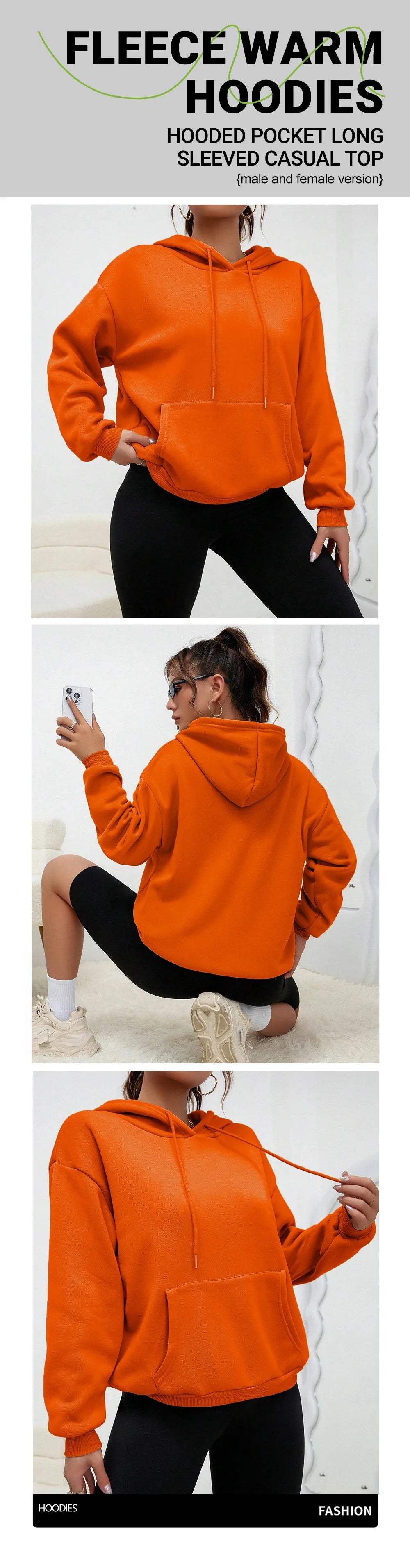 Solid Pocket Hoodie