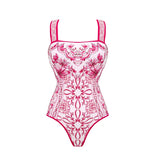 Vintage Print One Piece