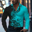 Crimson Floral Dress Shirt