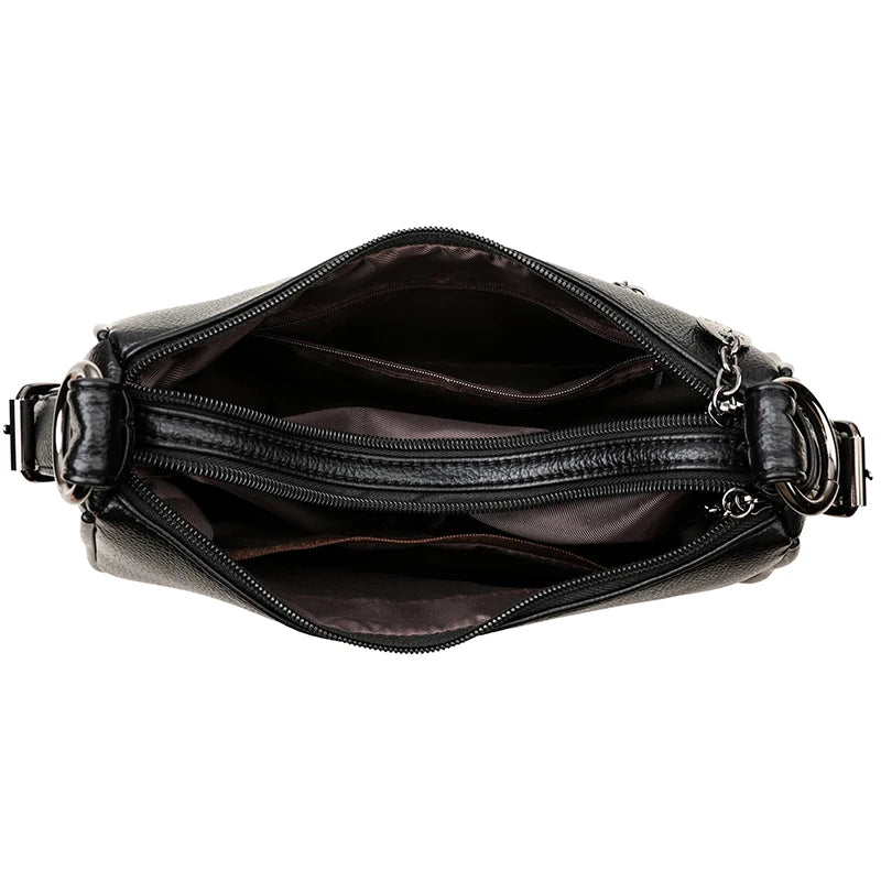 Minimalist Leather Shoulder Bag