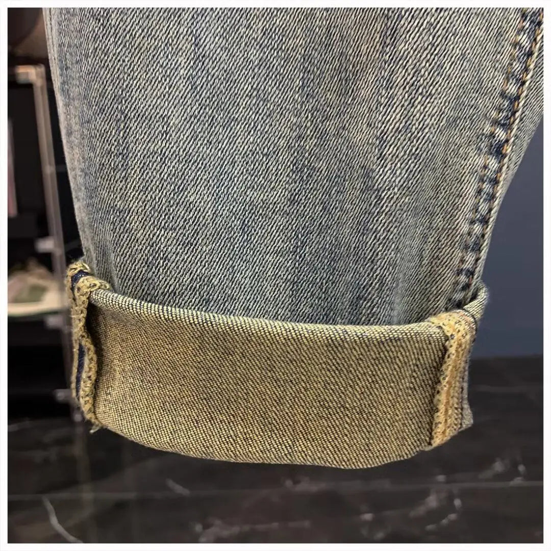 Men’s 2025 Ripped Vintage Jeans