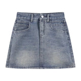 AllureForm™ – Slim High-Waisted Skirt (Elegant Korean A-Line Fit)