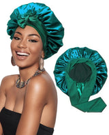 Double Layer Satin Bonnet