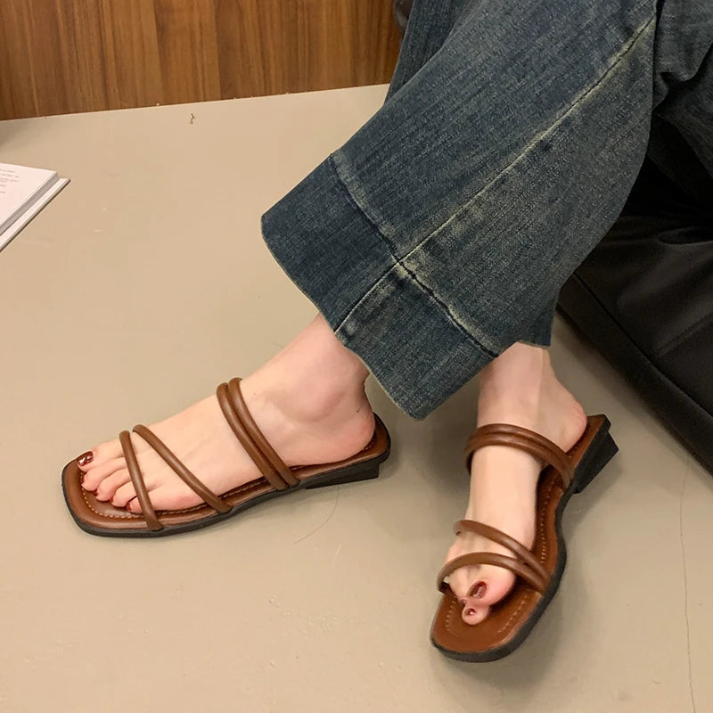 Women French Flip Flops