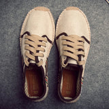 Men’s Luxury Casual Canvas Fisherman Shoes