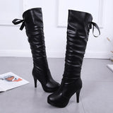 Classic Leather Riding Boots