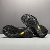 HIKEUP Men High Top Outdoor Hiking Boots
