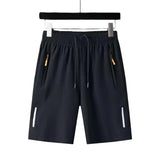 Men's Plus Size Ice Silk Shorts – Cool Summer Wear