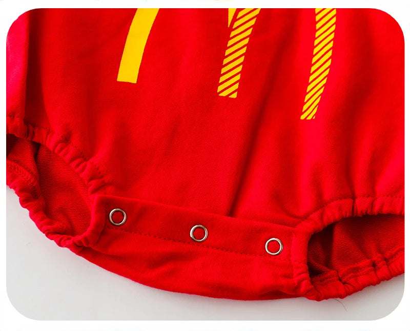 Parent-Child Yellow Clown Costume