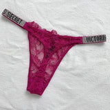 Women Lace Thong Set