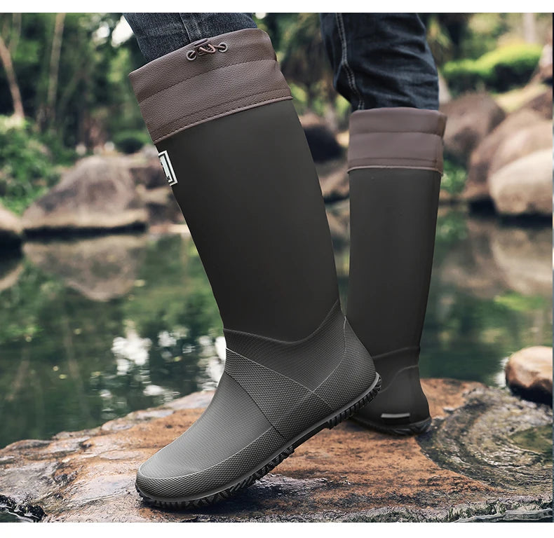 Unisex Fishing Hiking Rain Boots