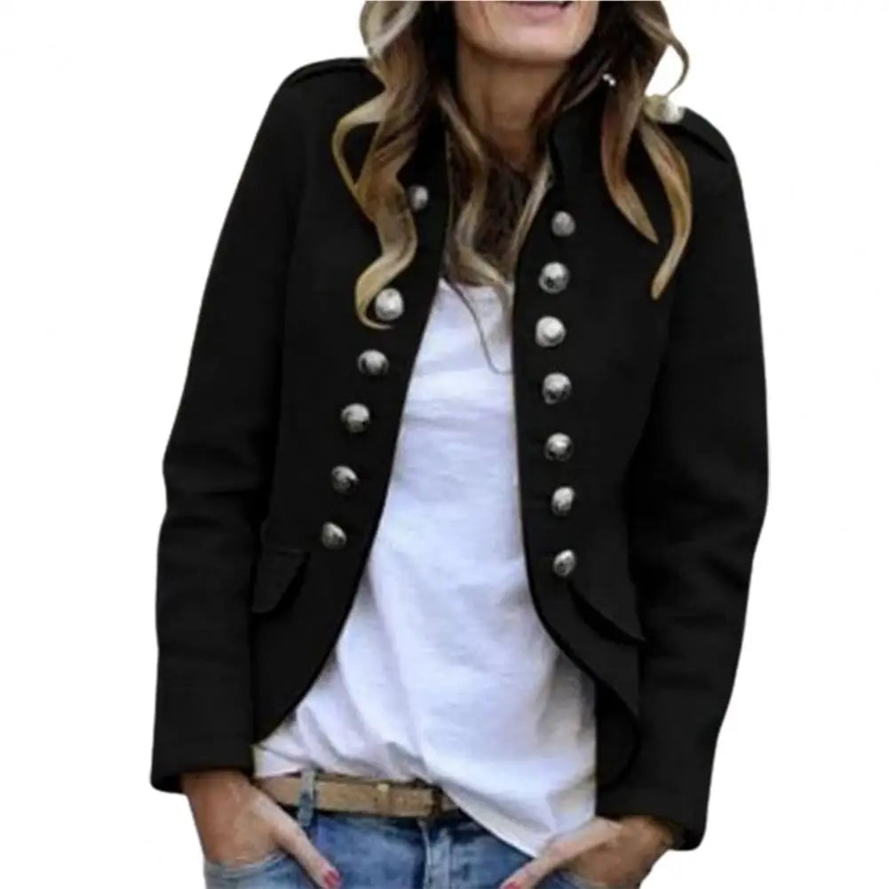 MaxiFit™ – Oversize Blazer (5XL Options, Solid Color, Long Sleeve Office Look)