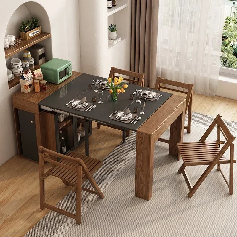 Folding Extendable Dining Table