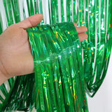 Foil Tinsel Fringe Curtain Backdrop