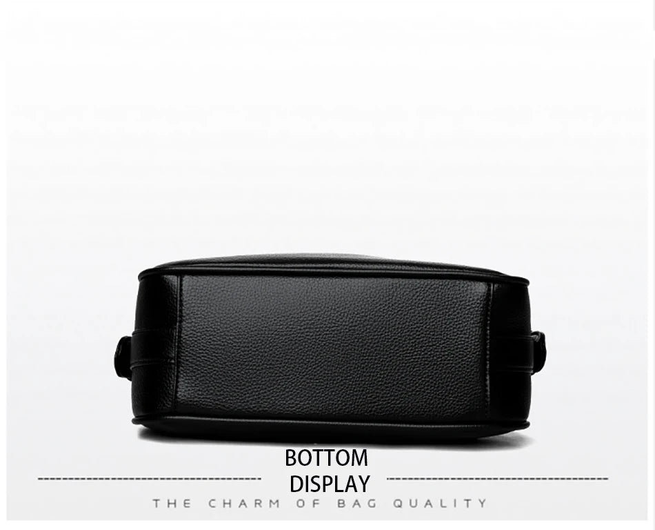 Minimalist Leather Shoulder Bag
