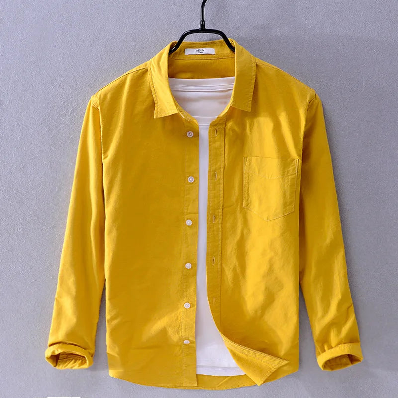 Men Oxford White Shirt