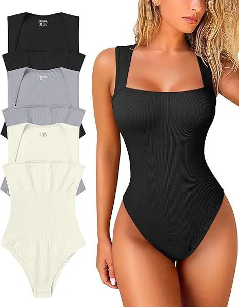 Women's Strapless Backless Bodysuit – Summer Slim Skinny Playsuit Top