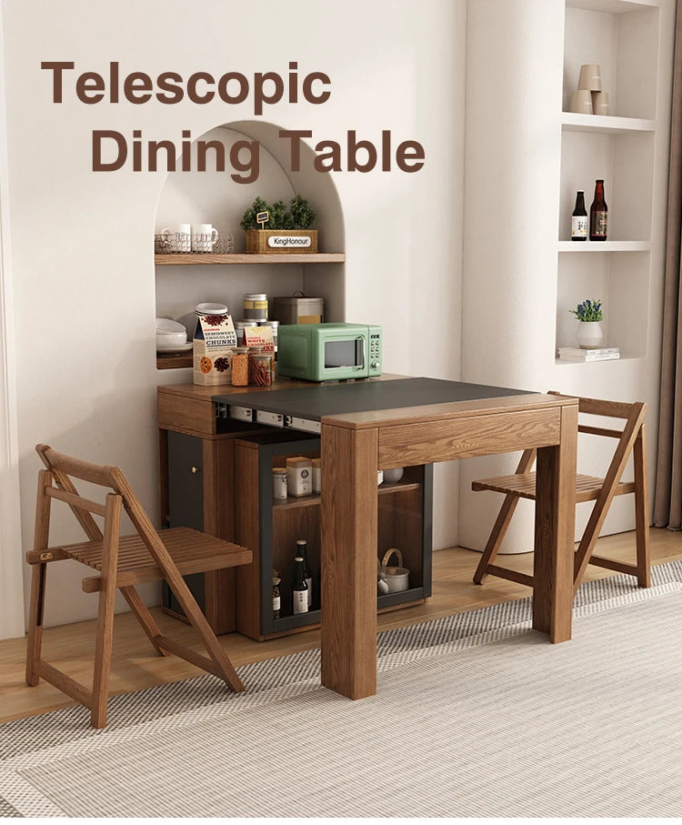 Folding Extendable Dining Table
