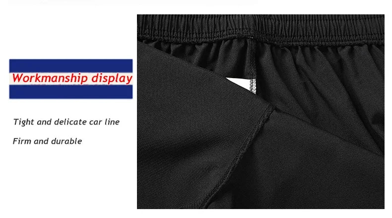 Plus Size Men's Summer Work Shorts – Loose Fit