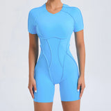 Women Backless Yoga Jumpsuit