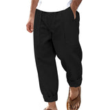 Men’s Cotton Linen Yoga Pants