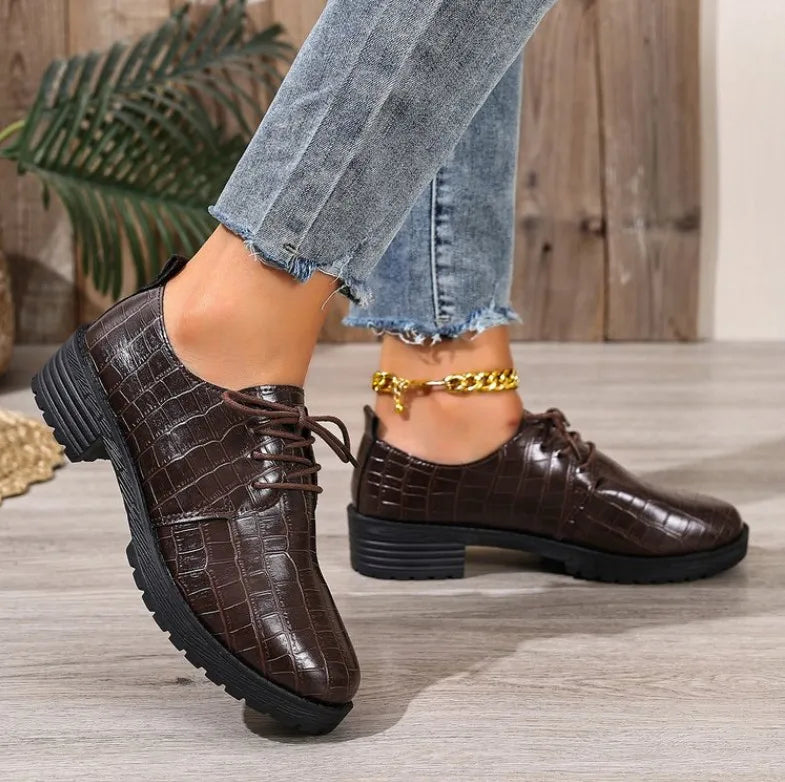 Women Handmade Oxfords – 2025