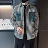 Men’s Trendy Printed Casual Jacket