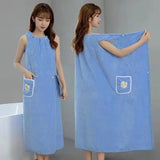 Wearable Bath Towel Wrap