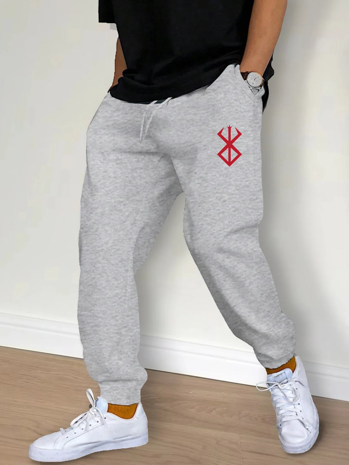 Men’s Drawstring Casual Joggers