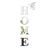 3D Home Logo Sticker
