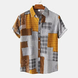 Retro Mosaic Resort Shirt