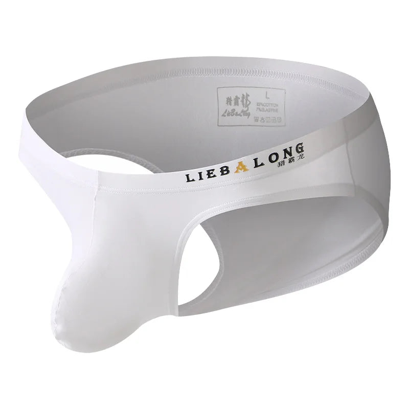 Men's Sexy Cotton Briefs – Seamless Low Rise