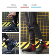 Men High Top Indestructible Safety Boots
