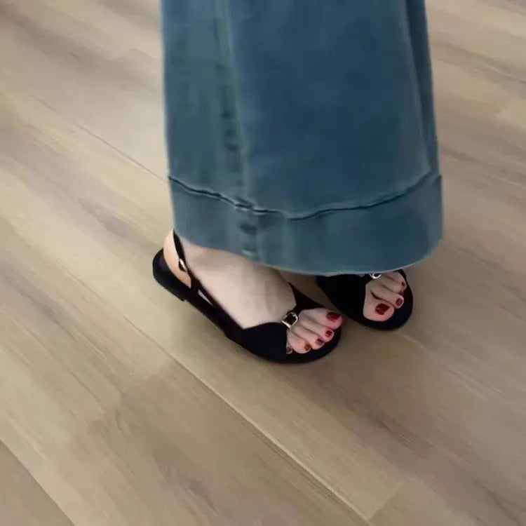 Women Cozy Flat Sandals Casual Summer Shoes