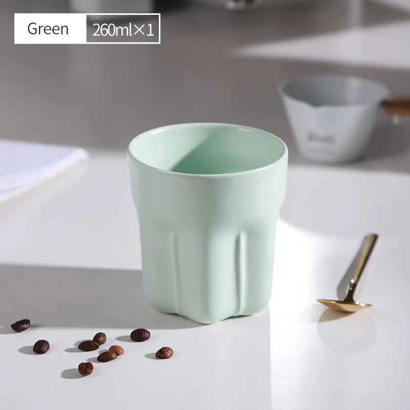 Bincoo Ceramic Coffee Mug Set (260ml)