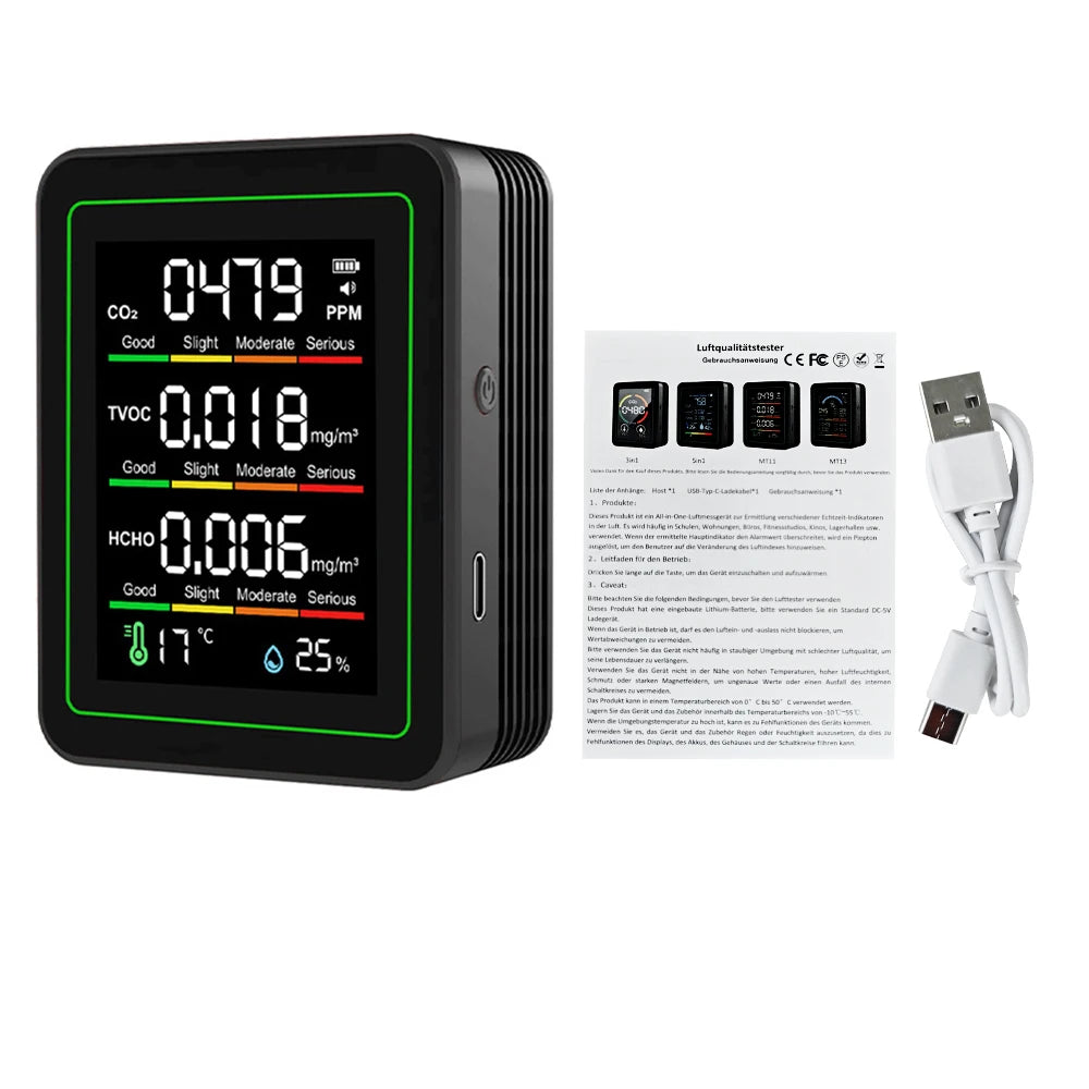 5-in-1 Air Quality Detector