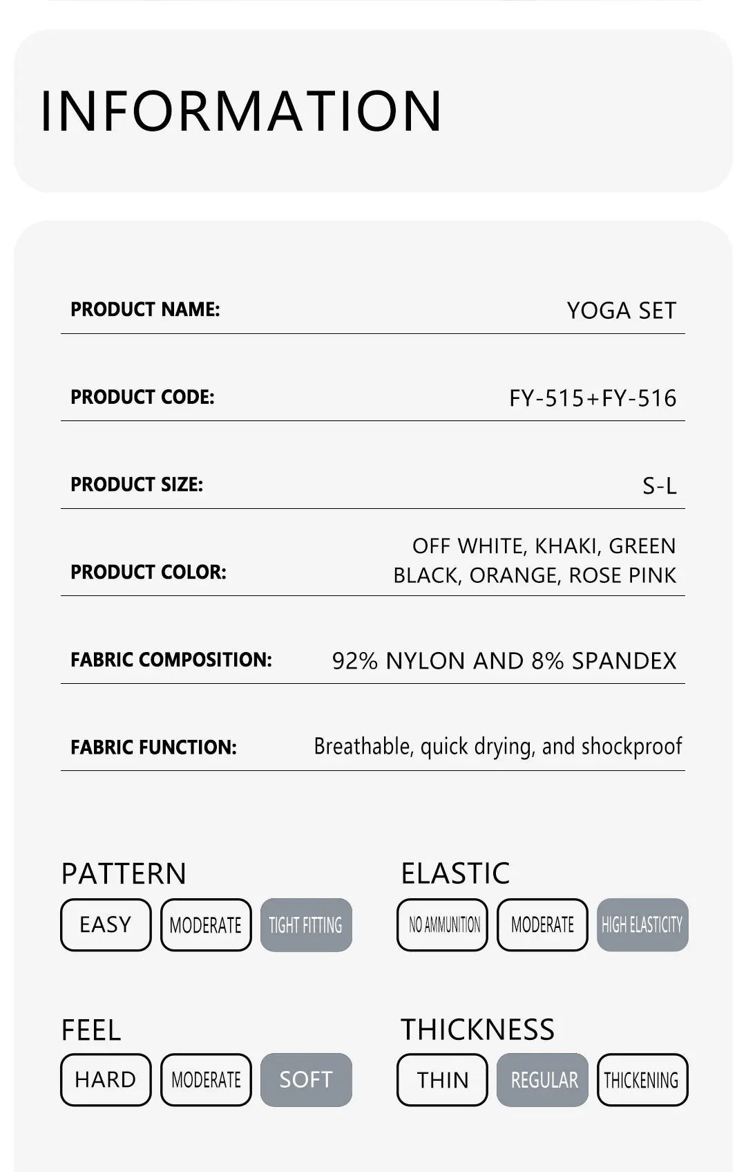 Women High Waist Leggings & Top Set