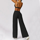 Women Ribbed Breathable Sports Bra