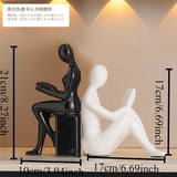 High-End Bookcase Ornament Decor