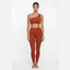 Blush One-Shoulder Yoga Set