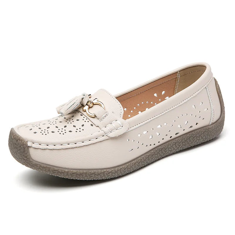 Round Toe Nurse Loafers – Soft Sole & Non-slip 2025