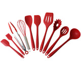 10pcs Silicone Cookware Set