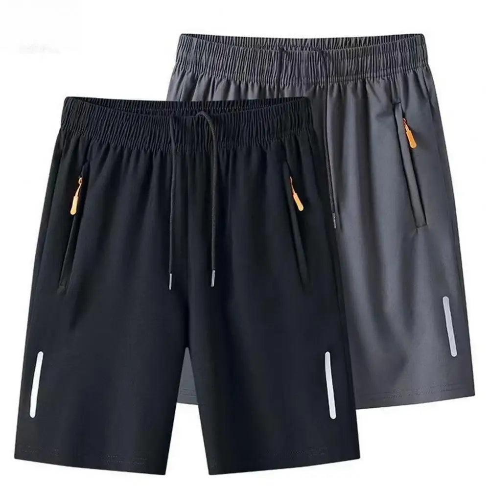 Men's Plus Size Ice Silk Shorts – Cool Summer Wear