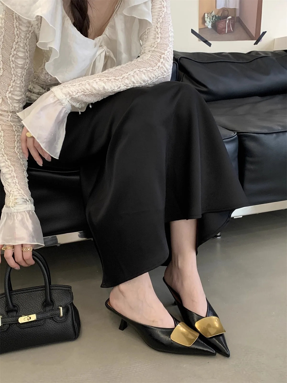 Women’s Luxury Heeled Mules