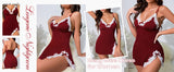 Lace Trim Babydoll Dress