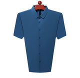 Men Stretch Short Sleeve Shirt