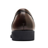 Men’s Black PU Leather Loafers